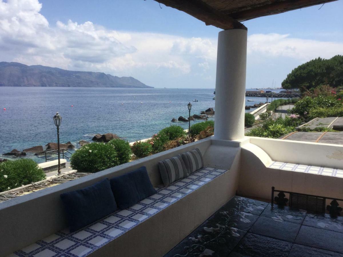 La Terrazza Sul Mare Appartement Santa Marina Salina Buitenkant foto